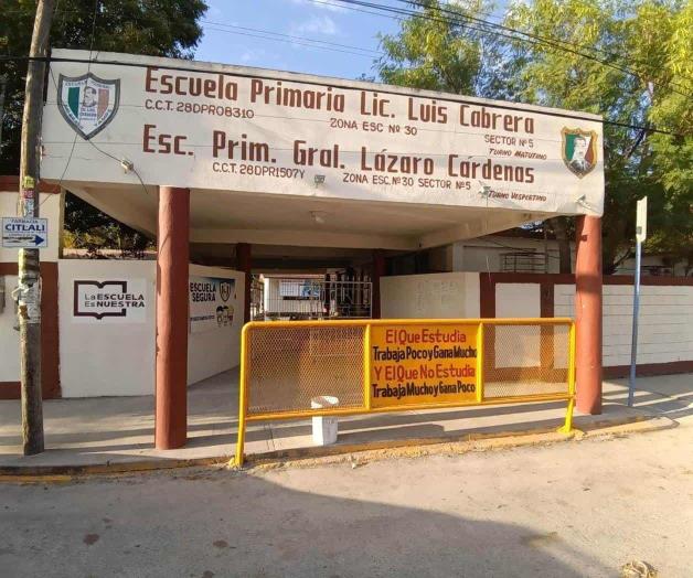 Primaria en Río Bravo cumple una semana sin luz