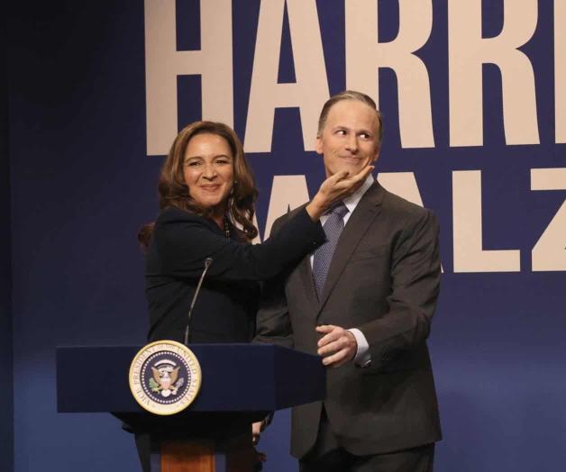 Kamala Harris y Joe Biden en Saturday Night Live