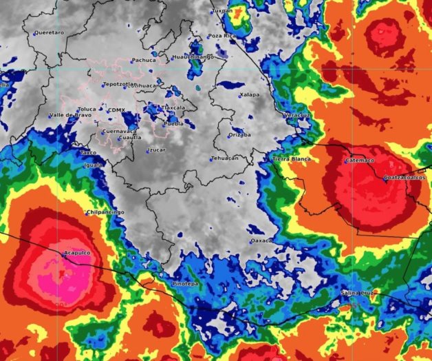 Depresión tropical Once-E pone a Chiapas en alerta