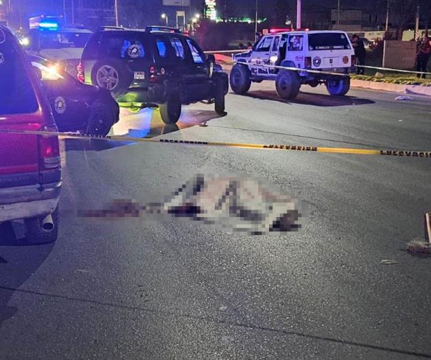 Mata conductora a ciclista en carretera a Río Bravo Mata conductora a ciclista en carretera a Río Bravo