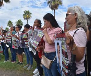 Se manifiestan familiares de desaparecidos en Reynosa