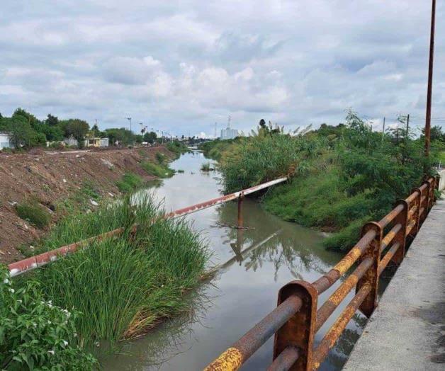Presionan familias para lograr el desazolve del dren Reynosa
