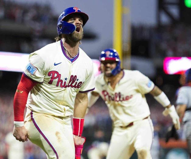 Se imponen Filis e igualan serie a Mets
