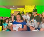 Protesta de padres en IRCA Reynosa por despidos de maestros