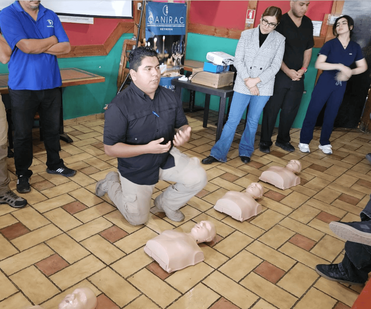 Capacitación en primeros auxilios para Restaurantes en Reynosa