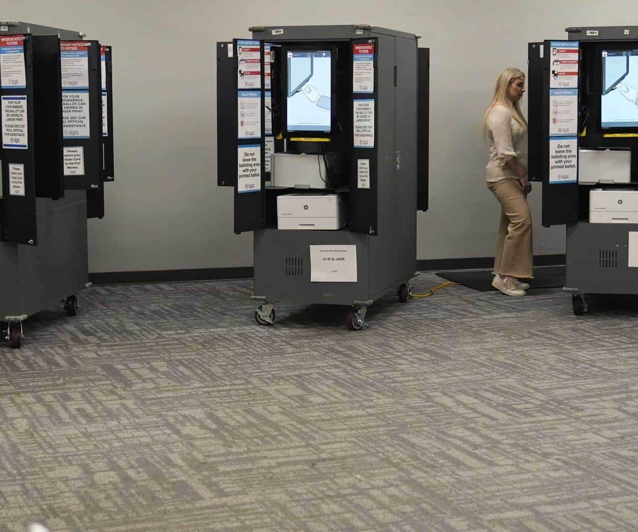 Blanco de teorías de conspiración: Los sistemas de votación con medidas de seguridad