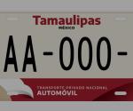 Así serán las nuevas placas que se renovarán en el 2025 en Tamaulipas.