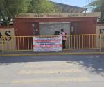 Docentes de Primaria Lázaro Cárdenas de Reynosa protestan por acoso laboral