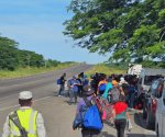 Llega novena caravana migrante a Oaxaca