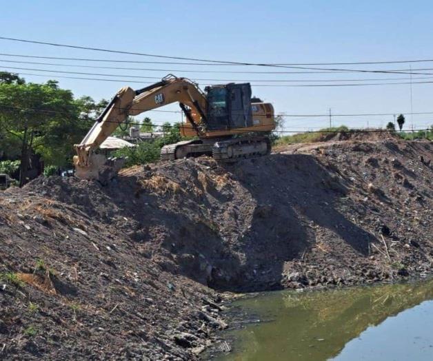 Avances en la limpieza del dren Reynosa