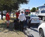 Embiste automovilista a pareja de estudiantes  en Bulevar Las Fuentes