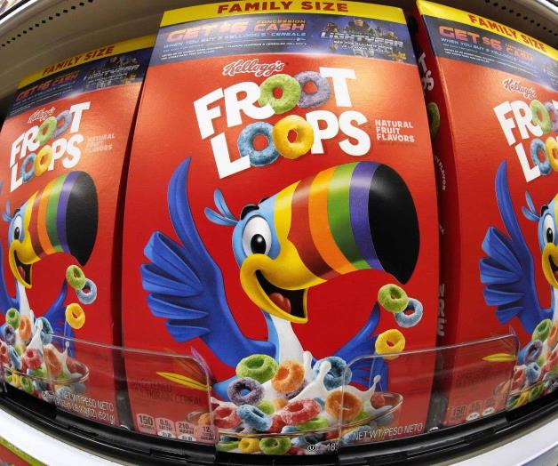 Presi&oacute;n sobre Kellogg por colorantes en cereal Froot Loops