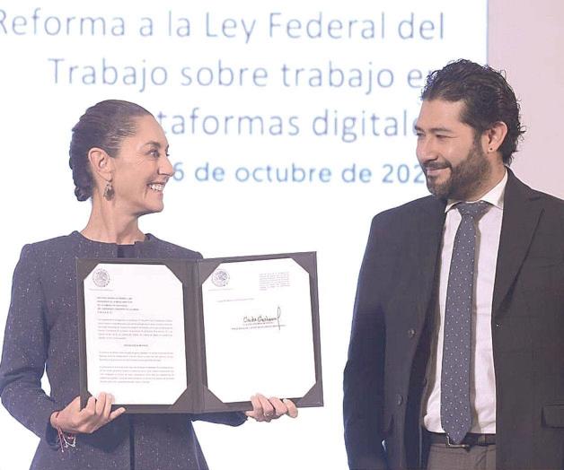 Garantizará Claudia Sheinbaum derechos de trabajadores de aplicaciones