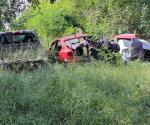 Convierten área verde en depósito de chatarra en Col. Casa Bella de Reynosa