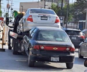 Intensifican 'Operación Grúa' en explanada del IMSS Reynosa