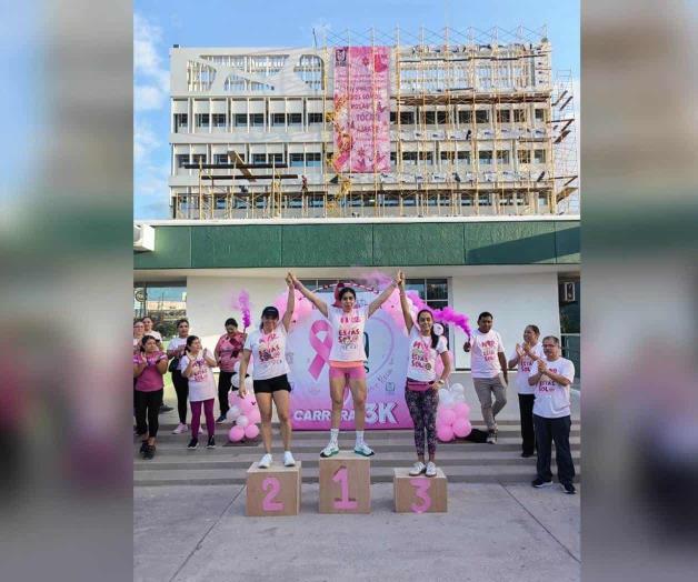 Promueven activación física para prevenir enfermedades con Carrera Rosa en Reynosa Promueven activación física para prevenir enfermedades con Carrera Rosa en Reynosa