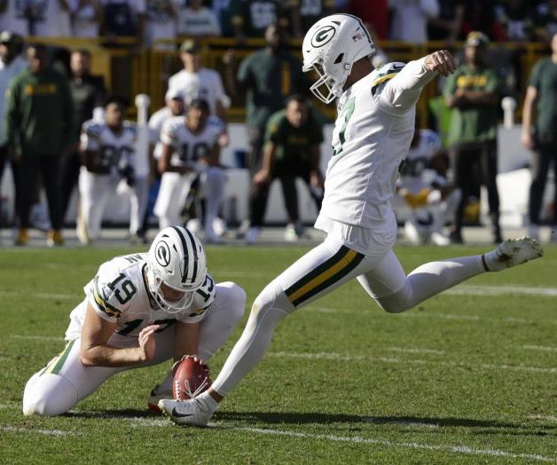 Un gol de campo de McManus le da triunfo a Packers Un gol de campo de McManus le da triunfo a Packers