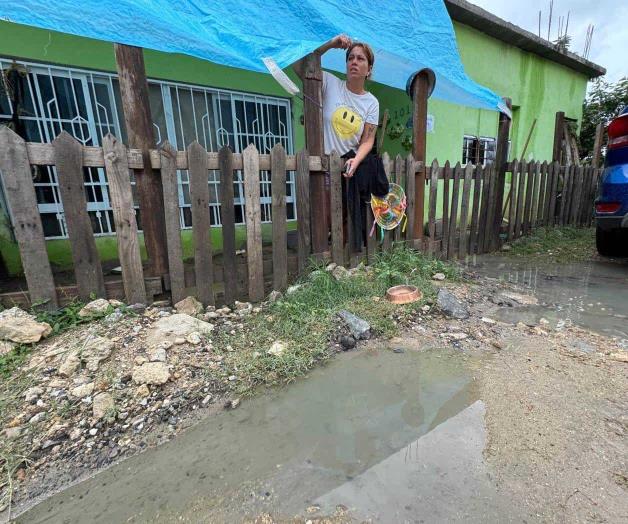 Por fuertes precipitaciones: Se inundan 10 viviendas