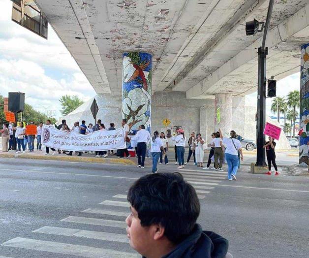 Mantienen resistencia a reforma los trabajadores del Poder Judicial Federal en Reynosa