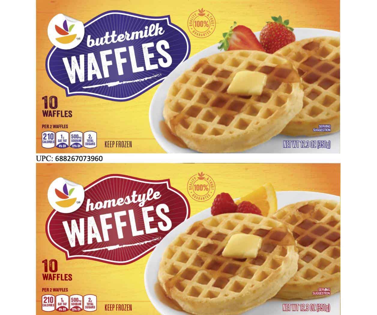 Incluyen otros alimentos: Retiran waffles congelados por contaminación con listeria