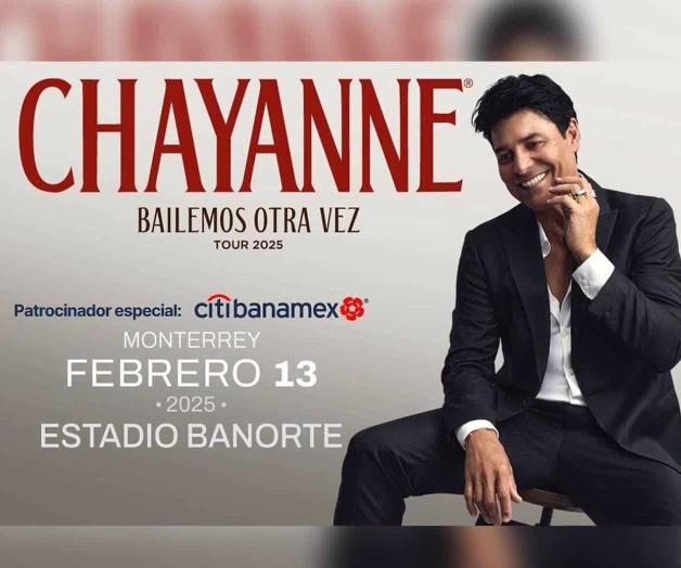 Chayanne anuncia concierto en Monterrey Chayanne anuncia concierto en Monterrey