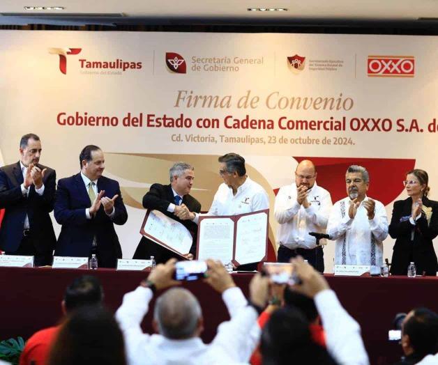 Reafirman seguridad a OXXOs en Tamaulipas