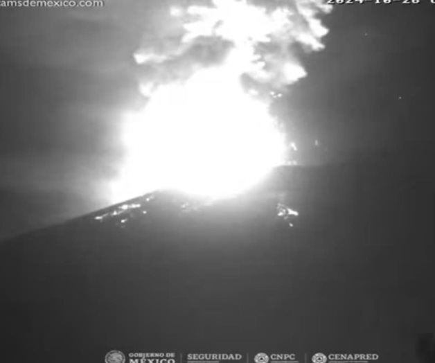 Alerta en Puebla por Actividad del Popocat&eacute;petl