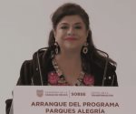 Brugada presenta el programa Parque Alegría