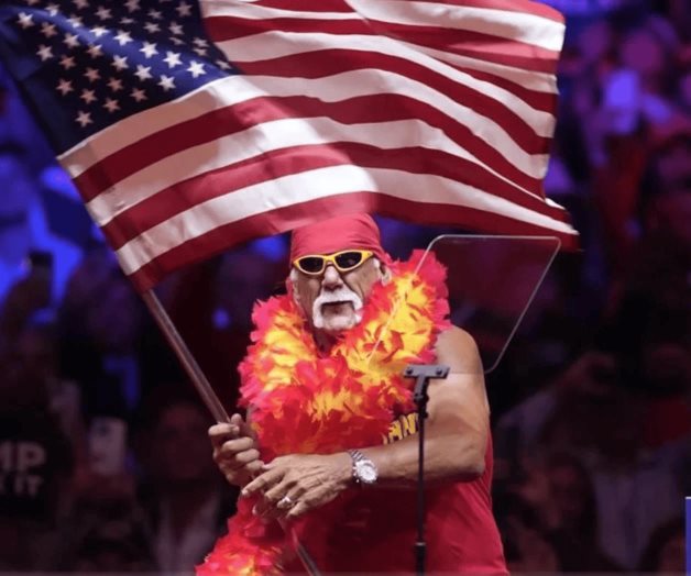 Hulk Hogan apoya a Donald Trump y ataca a Kamala Harris