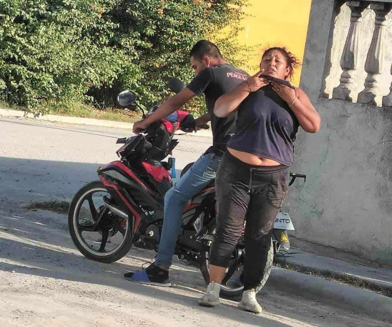 Reportan motociclista intoxicado en La Paz Reportan motociclista intoxicado en La Paz