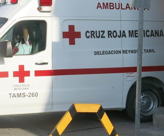 Accidente laboral en Gasolinera de Reynosa: Reciben descarga eléctrica y caen de 4 metros de altura Accidente laboral en Gasolinera de Reynosa: Reciben descarga eléctrica y caen de 4 metros de altura