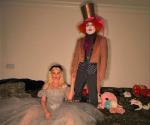 Se adelantan y se lucen: Celebran Halloween