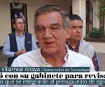 El gobernador de  Tamaulipas, Am&eacute;rico Villarreal, se reuni&oacute; con su gabinete para revisar los proyectos que se integrar&aacute;n al presupuesto de egresos