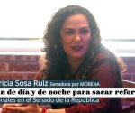 Nada ni nadie nos puede quitar lo que es ley, declaró la Senadora de la República Olga Sosa Ruiz