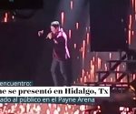 Emotivo reencuentro Chayanne se presento en Hidalgo, Texas