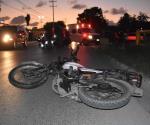 Trasladan a repartidor al Hospital General tras accidente en Reynosa