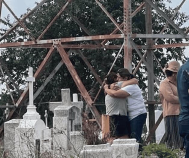 Hombre fallece en la tumba de su esposa en Tampico