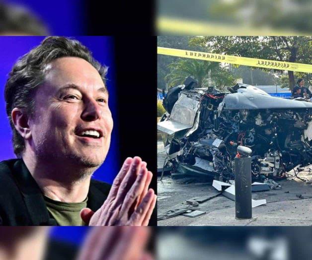 Elon Musk reacciona a Cybertruck destrozada en Guadalajara