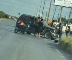 Accidente vial en Reynosa involucra a repartidor de Didi