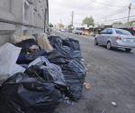 Problema de basura en el Bulevar Hidalgo de Reynosa