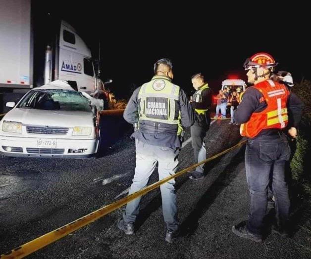 Accidente en Carretera Nacional deja un joven fallecido Accidente en Carretera Nacional deja un joven fallecido
