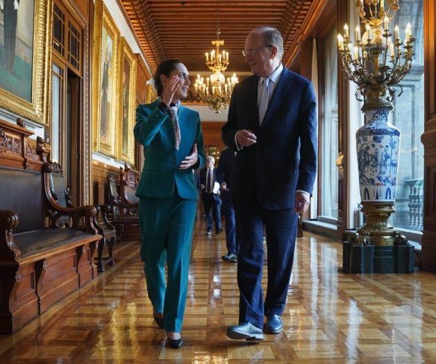 Recibe CSP a CEO de BlackRock y GIP