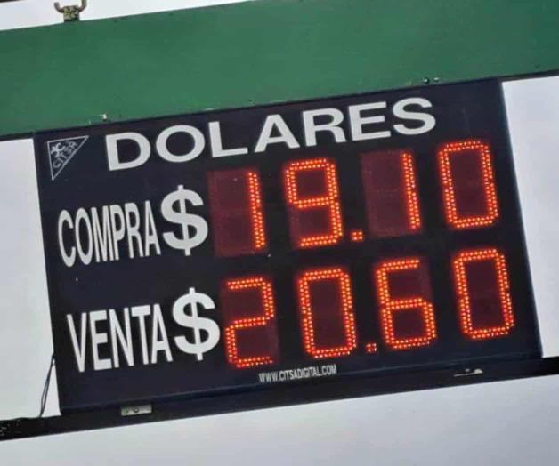 Especulan con precio del dólar casas de cambio; hasta en $20.60 a la venta Especulan con precio del dólar casas de cambio; hasta en $20.60 a la venta