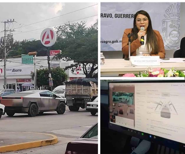Presume diputada de Morena paseo en Cybertruck de Tesla de $2,000,000