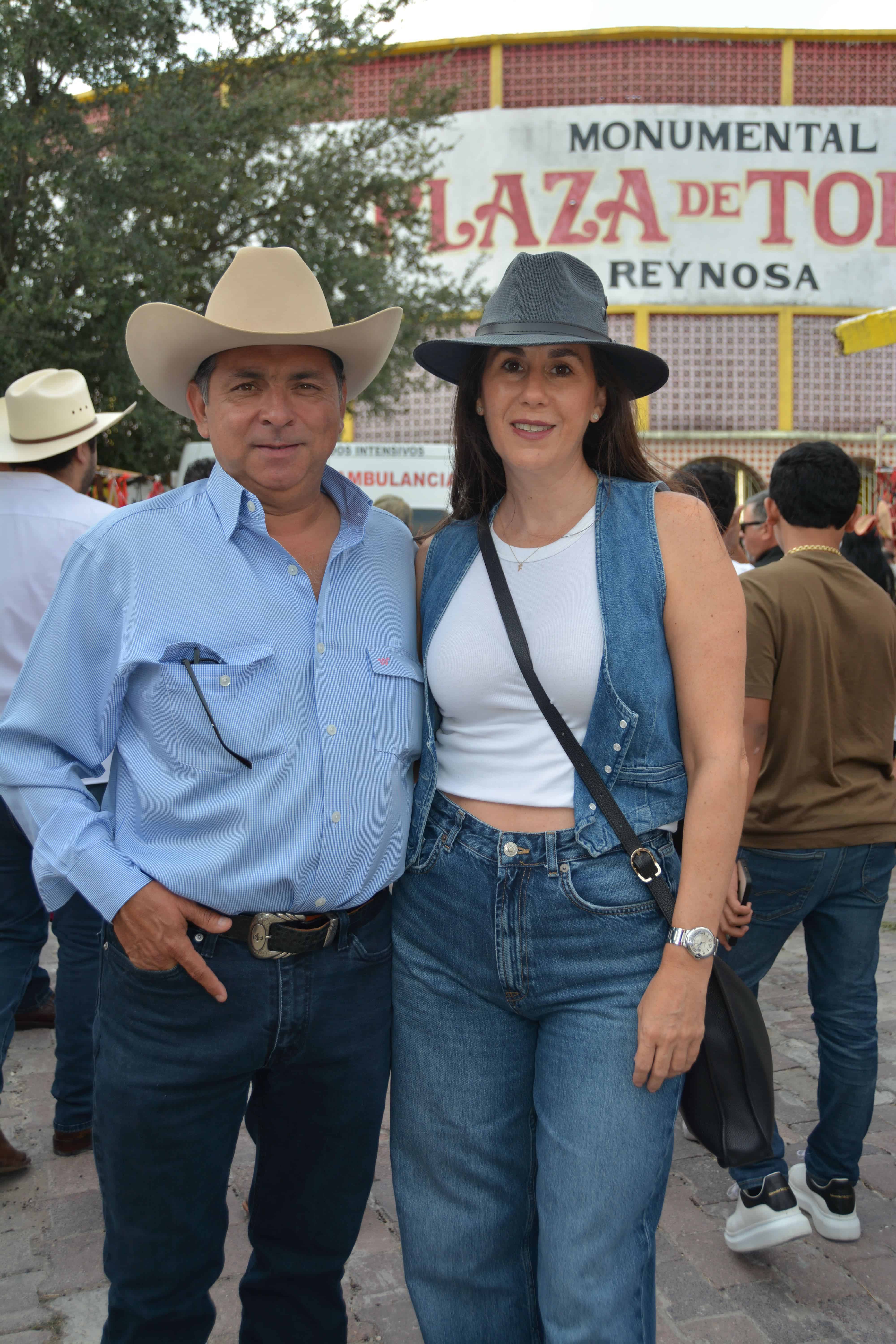 Rubén Quiroga y Fabiola de Quiroga.