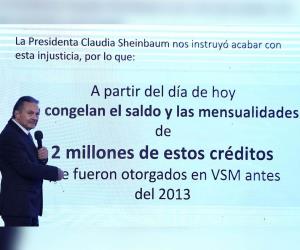 Infonavit congela mensualidades para 2 millones de derechohabientes