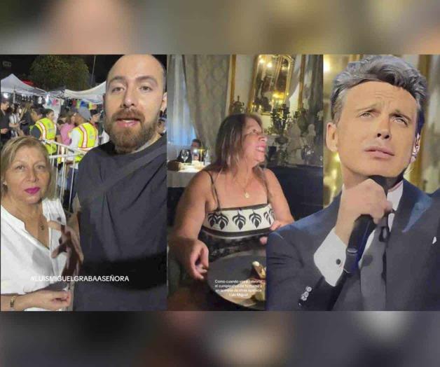 Luismi invita a concierto a mujer a la que arruinó su cumpleaños Luismi invita a concierto a mujer a la que arruinó su cumpleaños