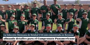 La Selección Mexicana de Béisbol U10 ya está concentrada en Reynosa.