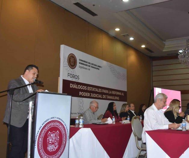 Realizan foro para promover iniciativa de reforma judicial