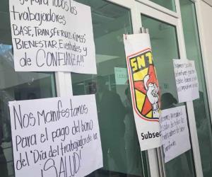 Paran labores en Sector Salud y Hospital General de Reynosa